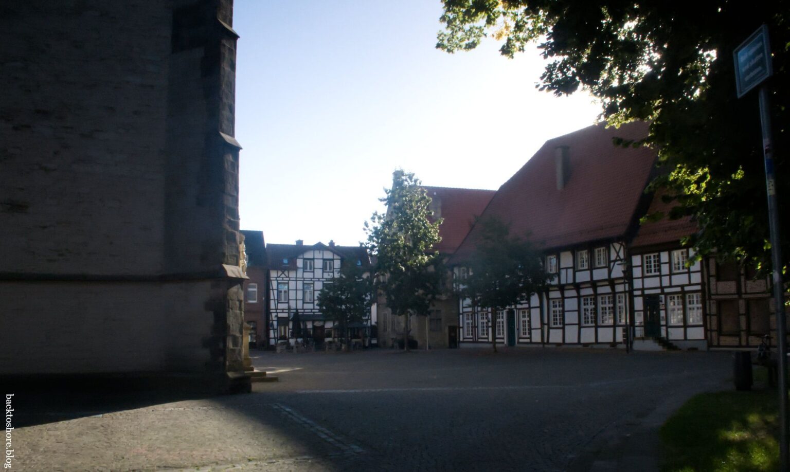 Werne old town