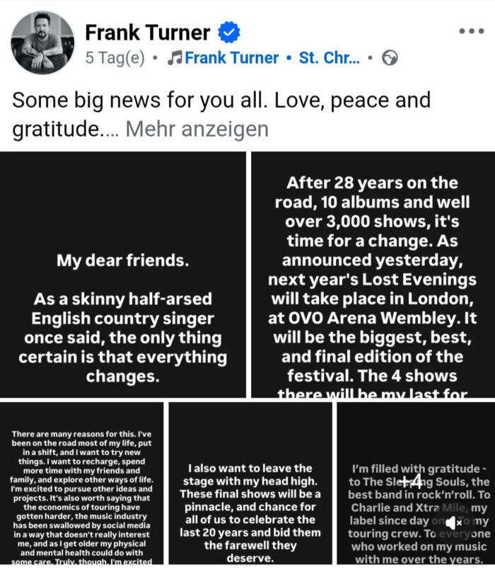 Screenshot of the preview of the Facebook post