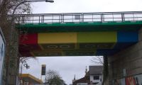 "LEGO Bridge" #2 on the rail trail
