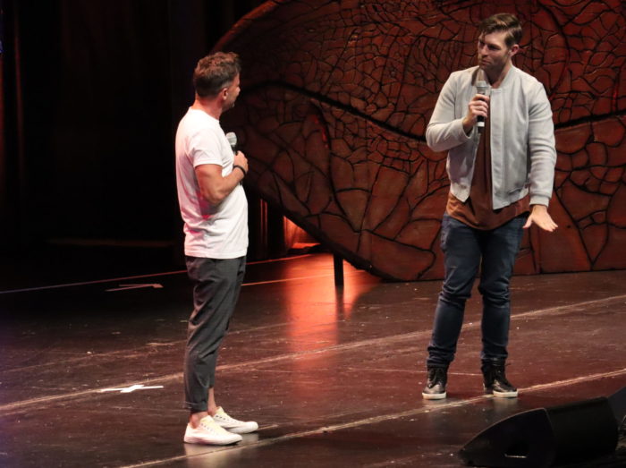 Craig Parker & Liam McIntyre at MagicCon 2021