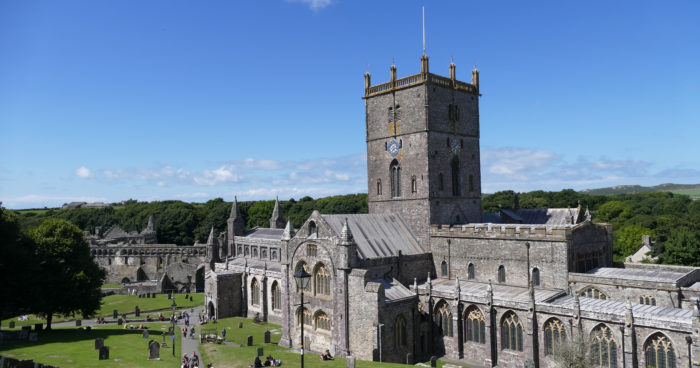 St David's Cathedral, Wales, 2018