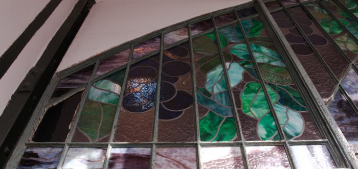 Stained-Glass Window, Zollern Colliery, February 2022