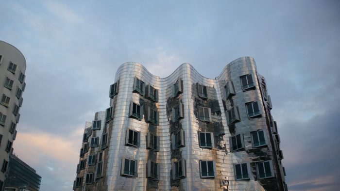 Gehry Buildings, Düsseldorf July 2022