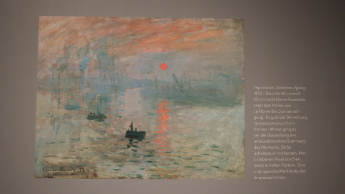 Monet Painting, Impression Sunrise