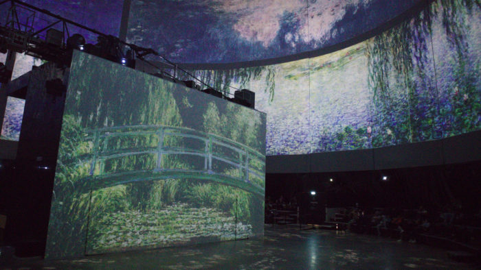 Monet's Japanese Bridge / Multimedia show