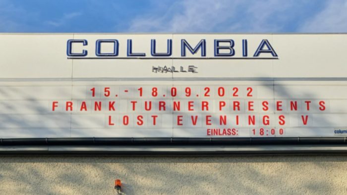 Lost Evenings Billboard at the Venue