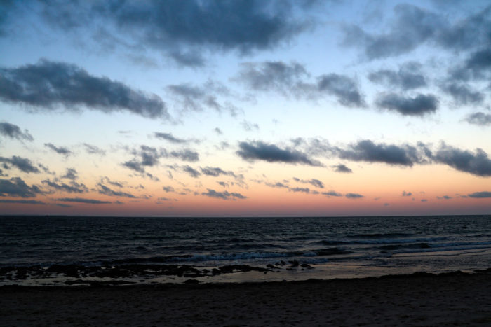 Sunset Baltic Sea, Dezember 2021 - edited