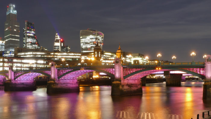 Iluminated River, London 2020