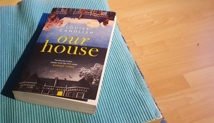 Novel "Our House" on a table