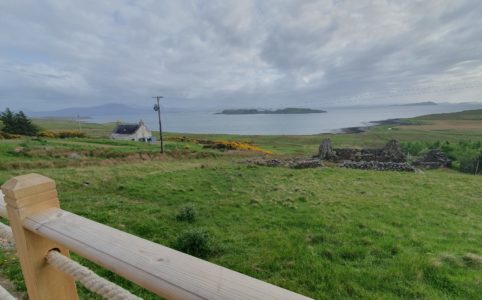 View of the Summer Isles from my pod