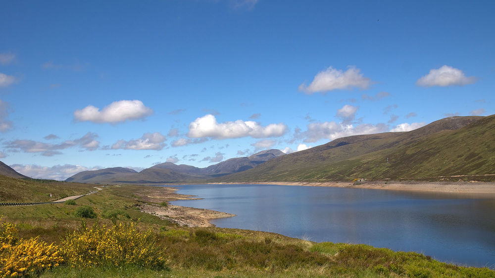 View over Loch Glascarnoch