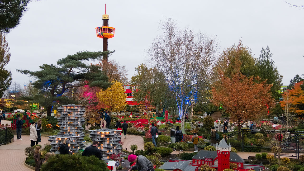 View over Miniland at LEGOLand