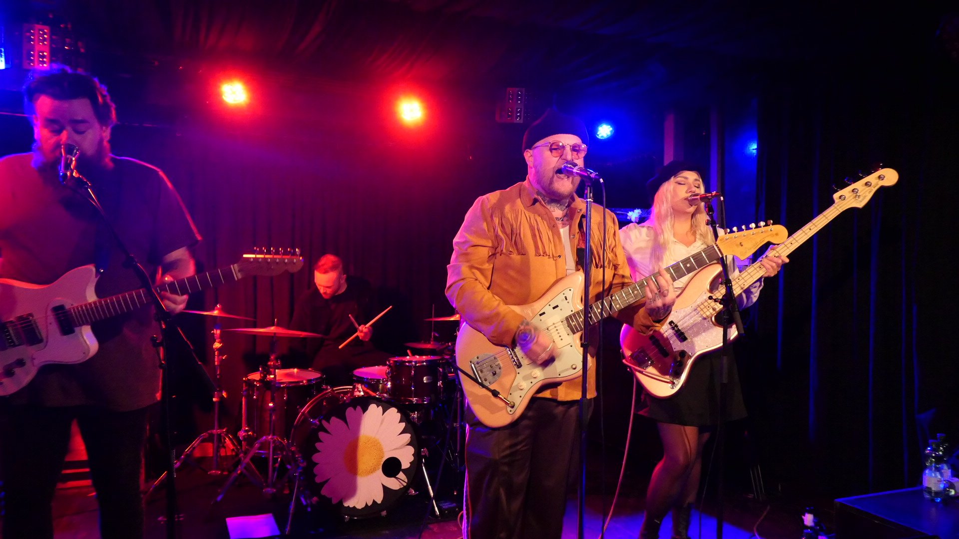 Photo of the Lottery Winners on stage in Cologne