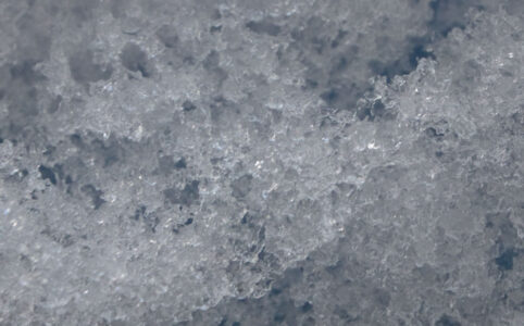 Macro shot of some snowflakes