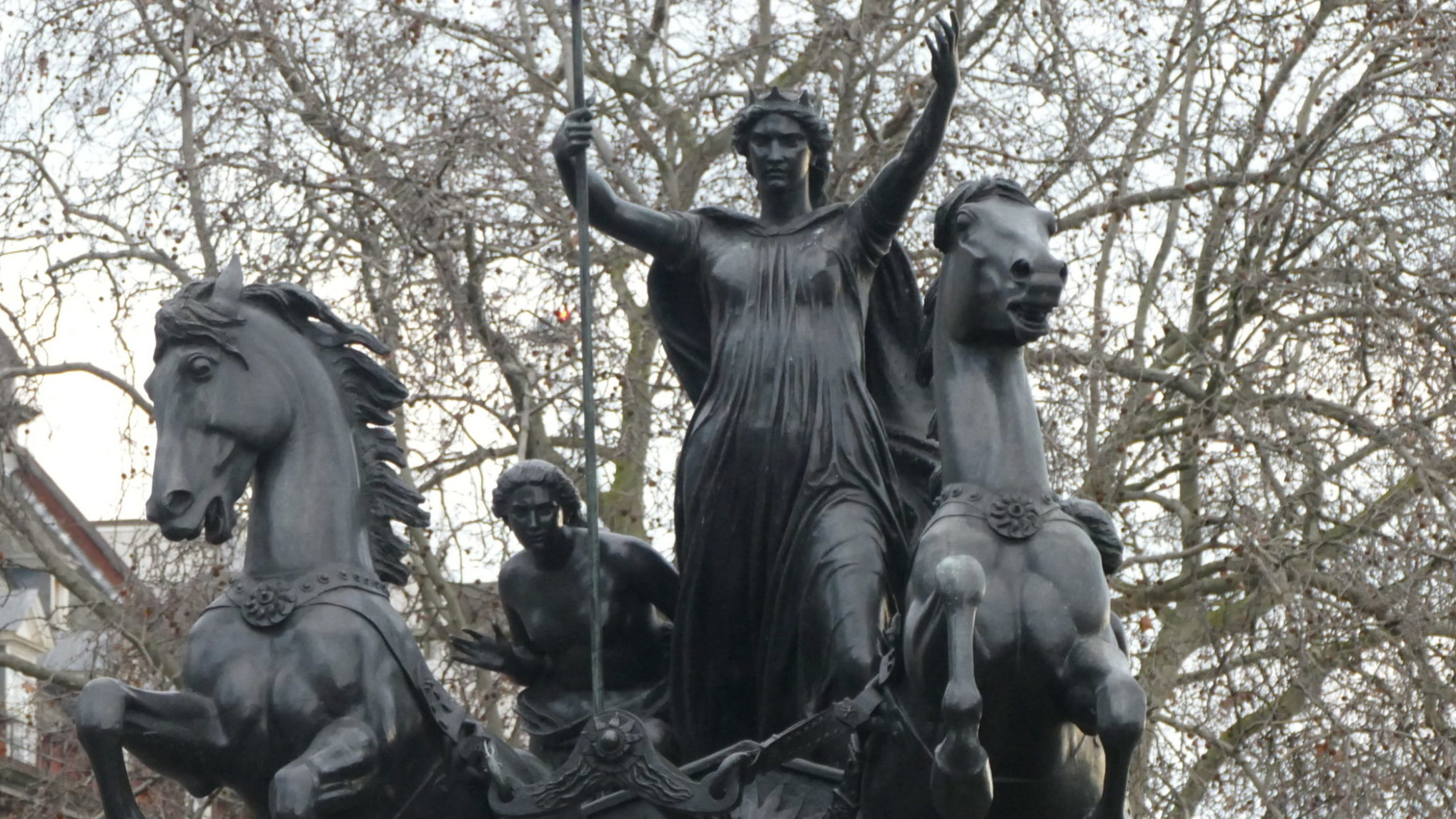 Statue of Boudicea in central London