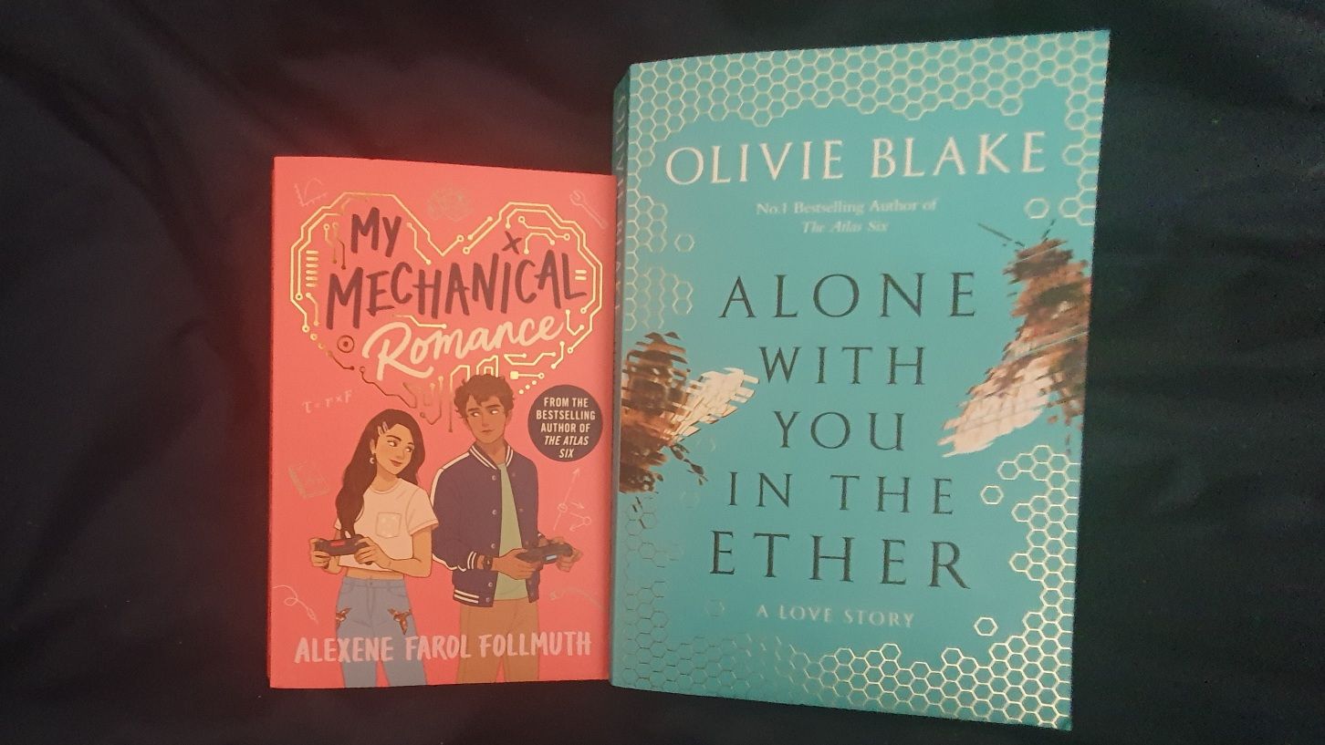 Photo of novels My Mechanical Romance, Alone With You in the Ether