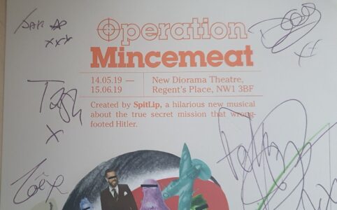 Old Operation Mincemeat flyer