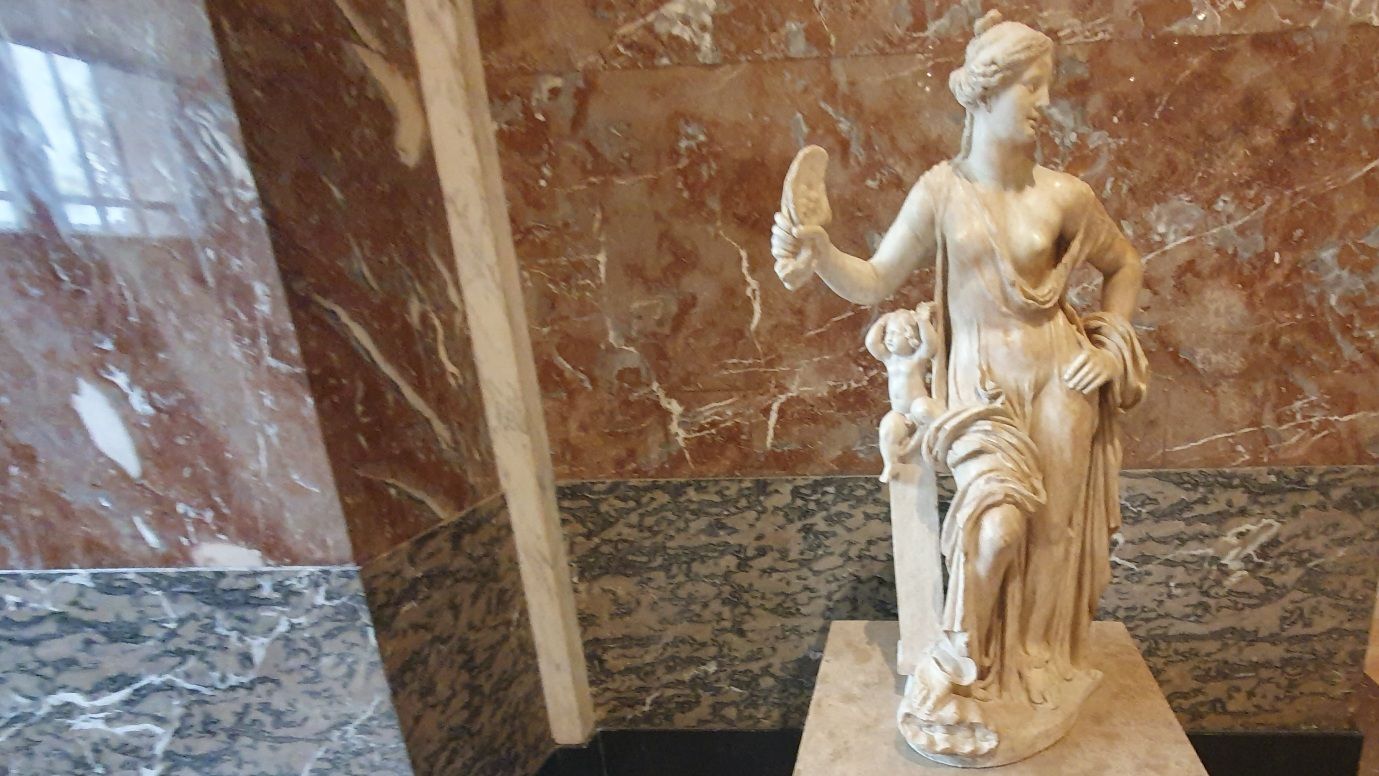 Statue of Aphrodite in the Louvre