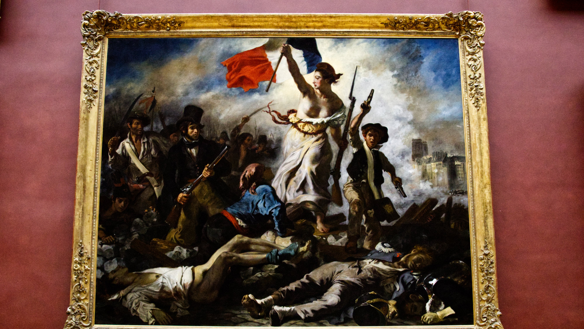 Painting" Liberty Leading the People"