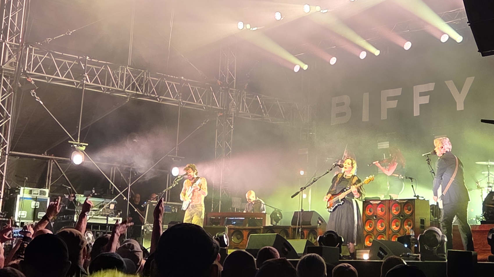 Biffy Clyro auf der Bühne